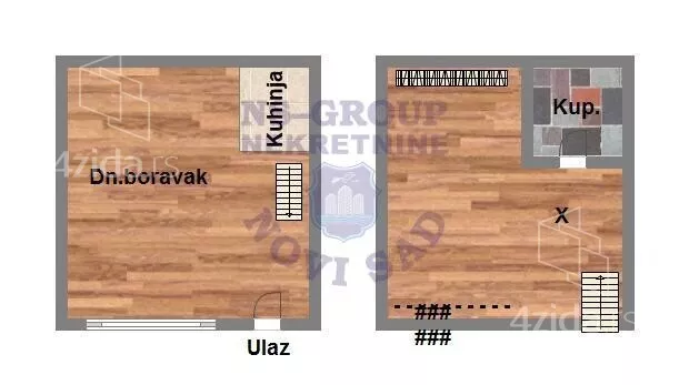 Jednoiposoban stan | 4zida