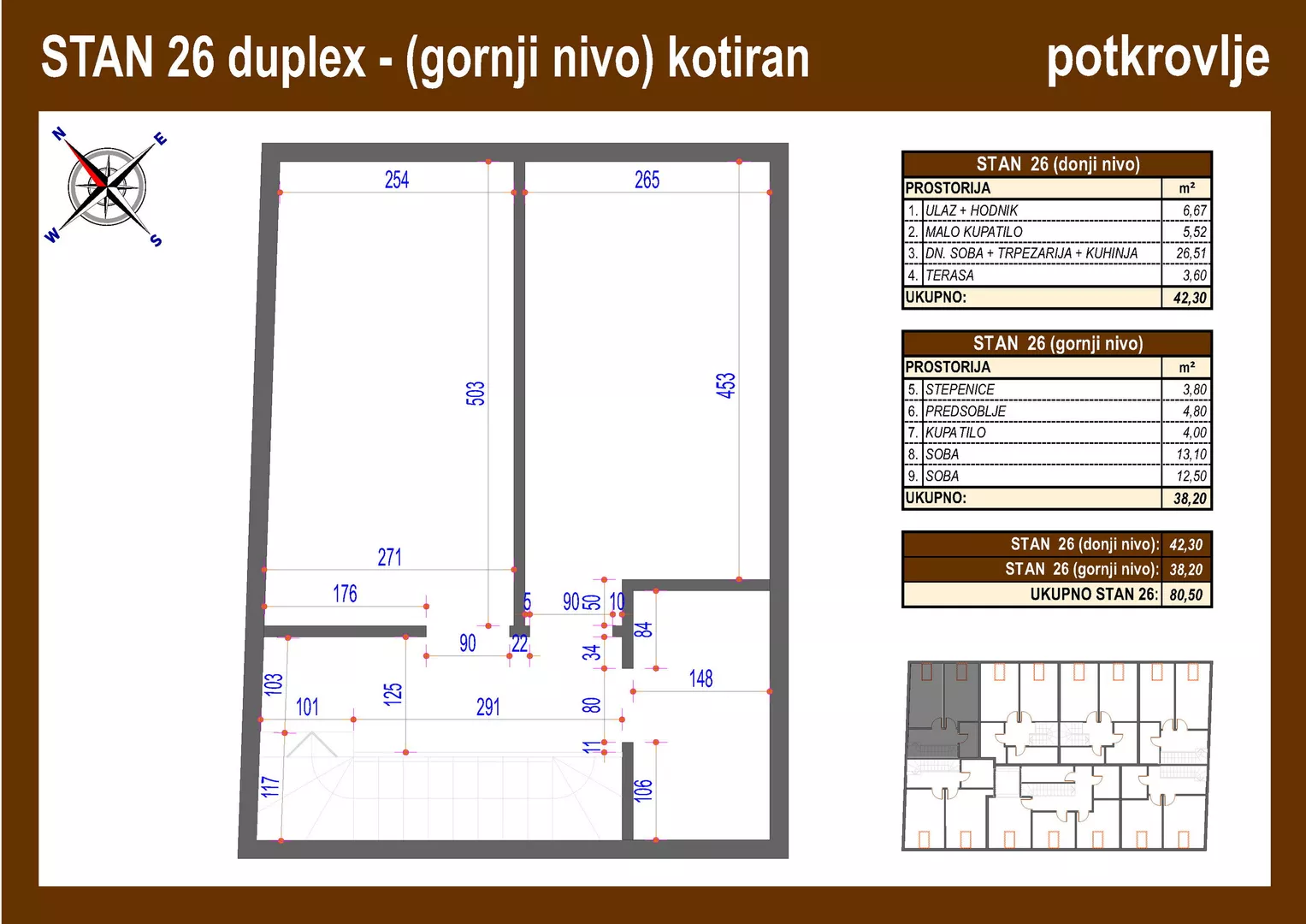 Trosoban stan | 4zida