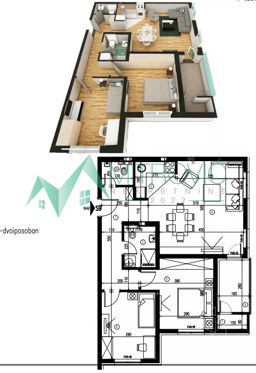 Dvoiposoban stan | 4zida