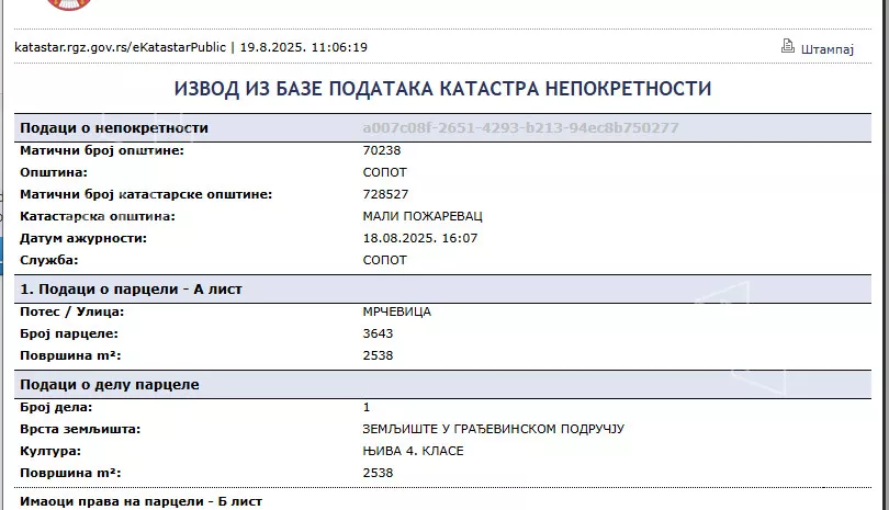 Građevinsko zemljište | 4zida