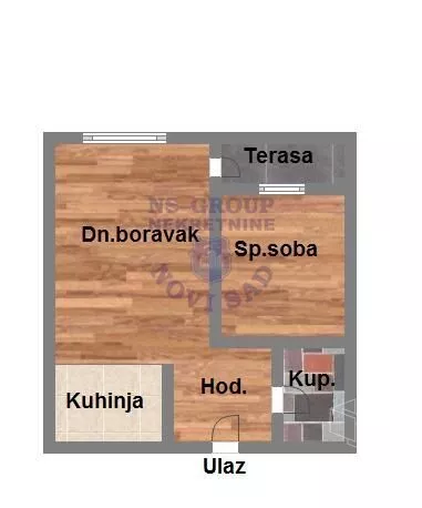 Dvosoban stan | 4zida