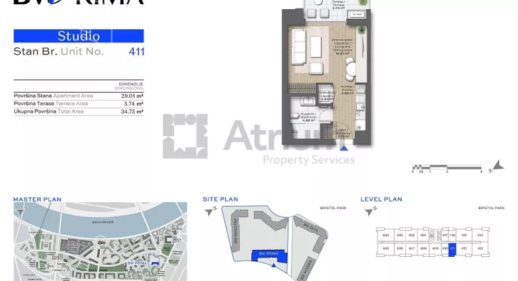 Jednosoban stan | 4zida