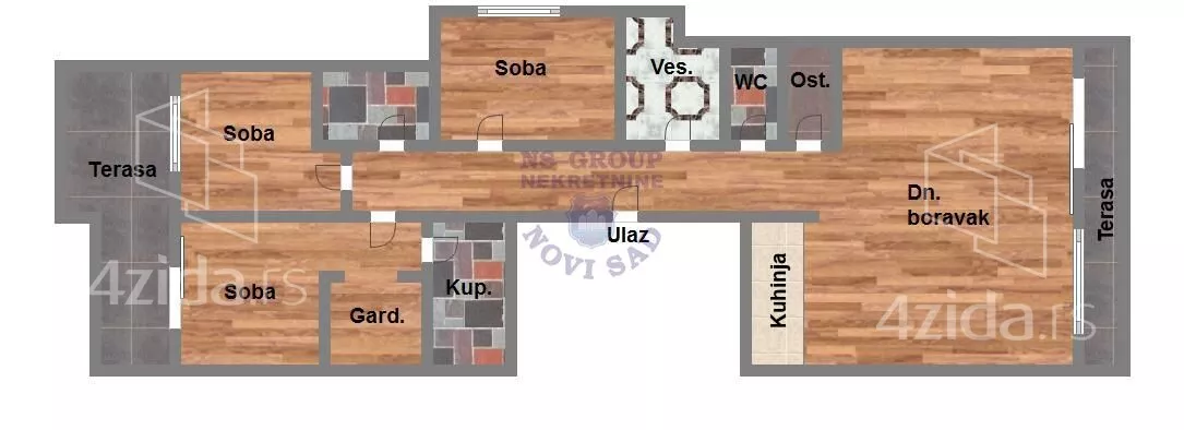 Četvorosoban stan | 4zida