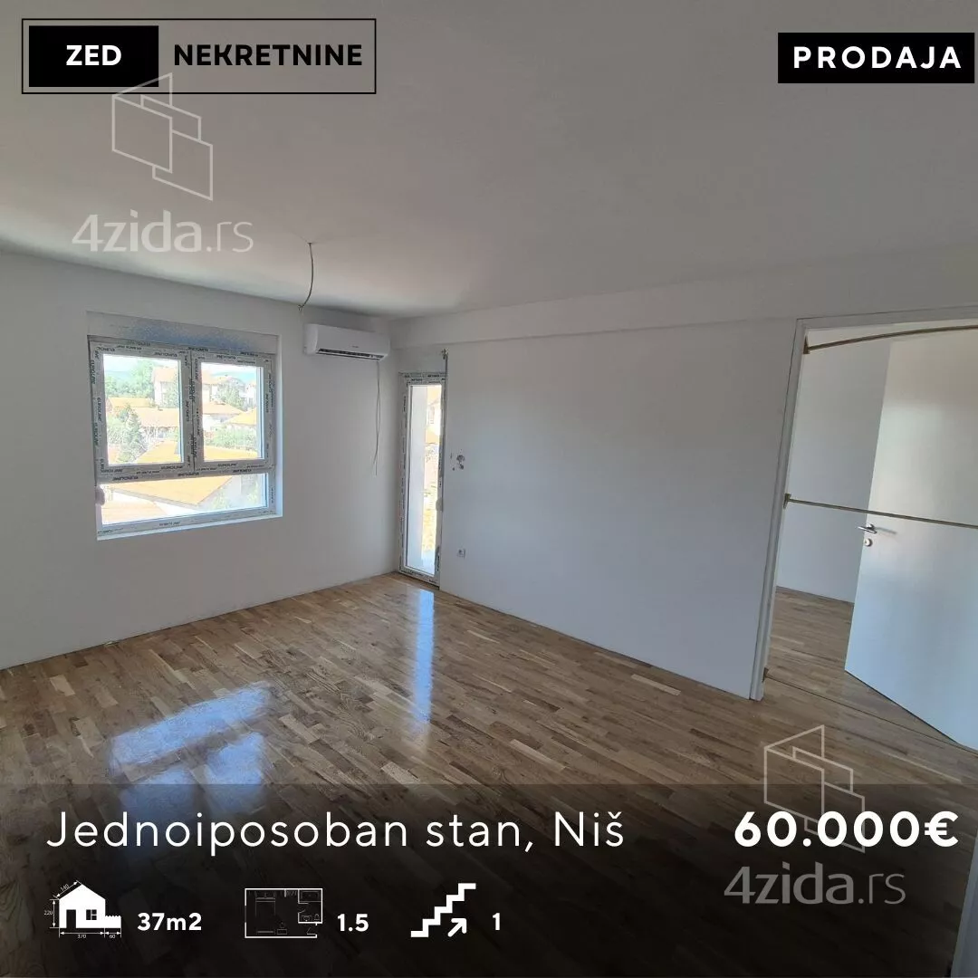 Jednoiposoban stan | 4zida