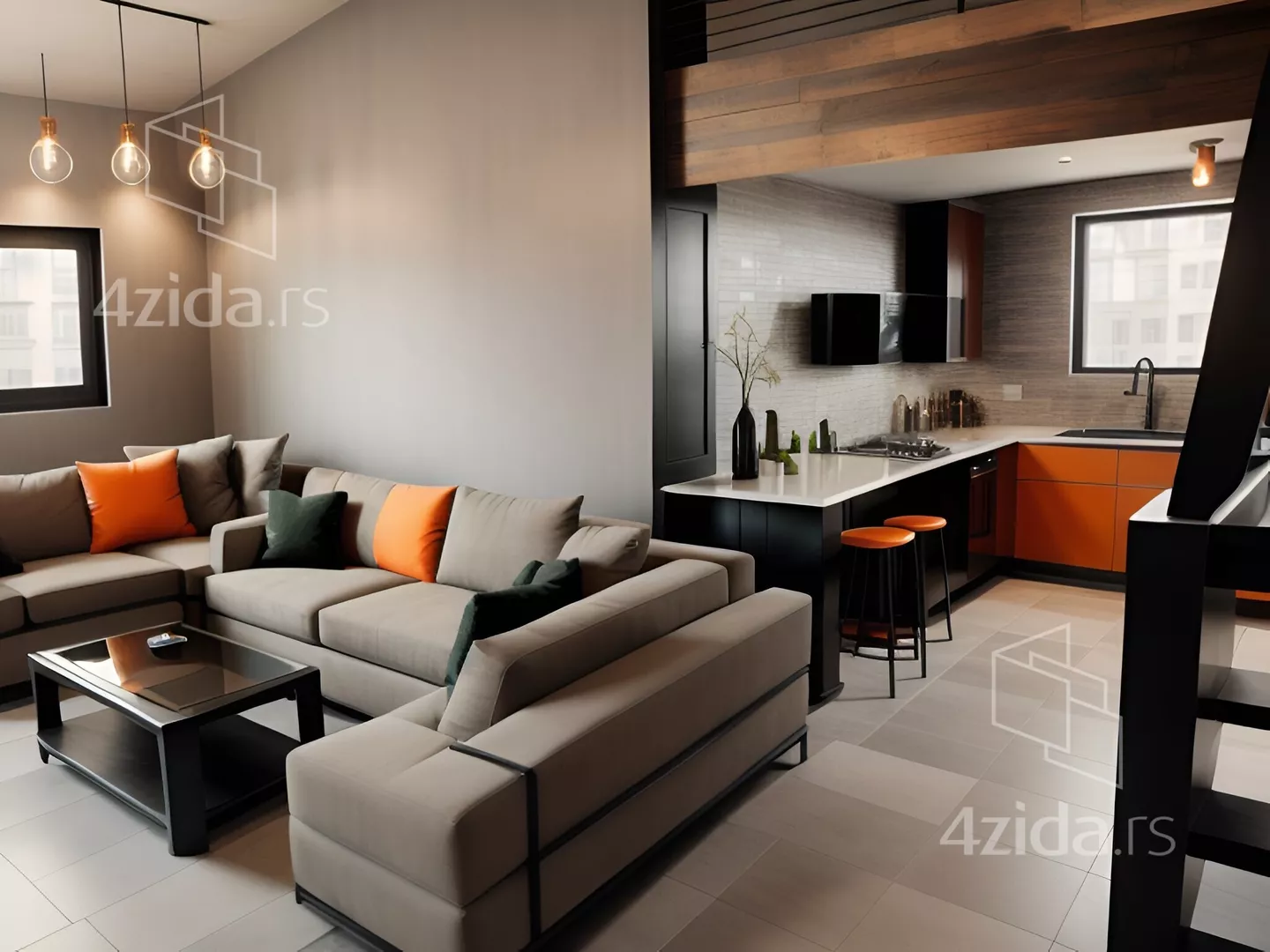 Jednoiposoban stan | 4zida