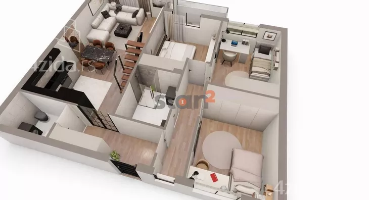 Troiposoban stan | 4zida