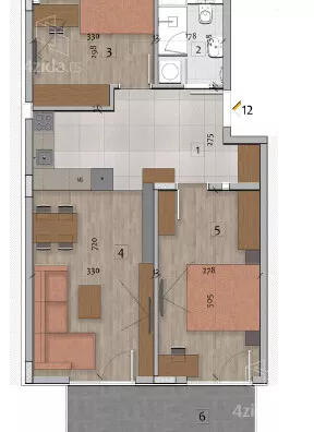 Dvoiposoban stan | 4zida