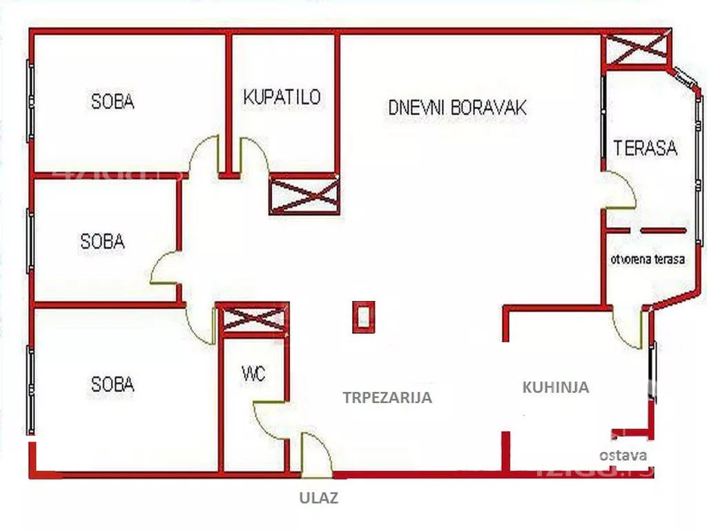 Troiposoban stan | 4zida