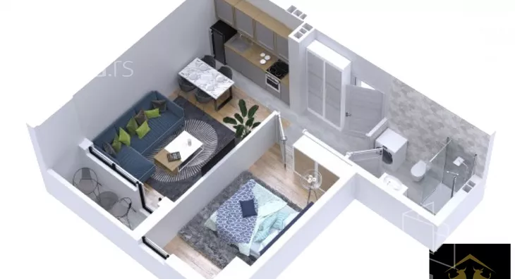 Dvosoban stan | 4zida