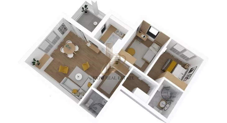 Trosoban stan | 4zida