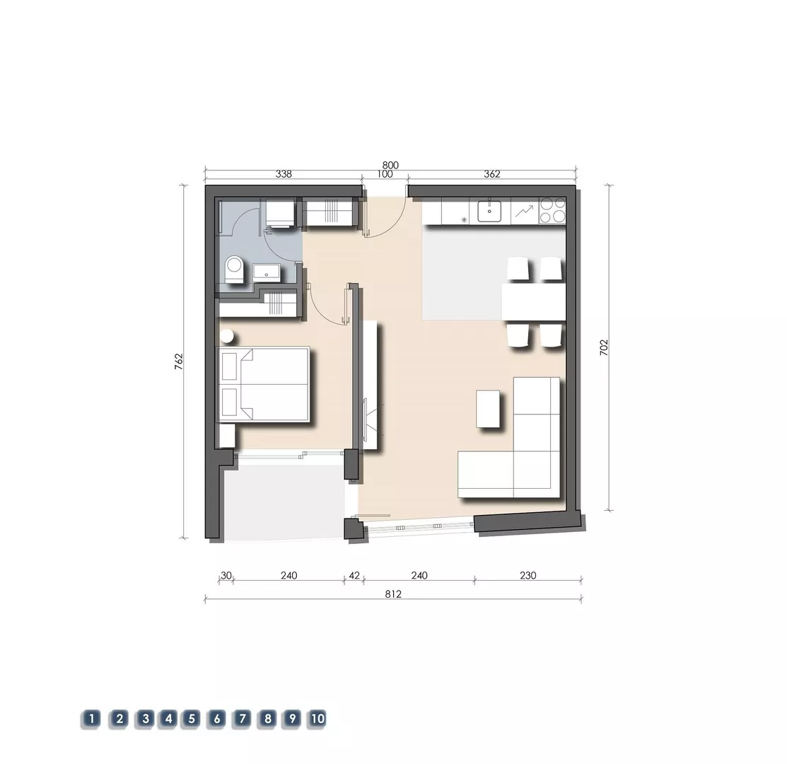 Dvosoban stan | 4zida