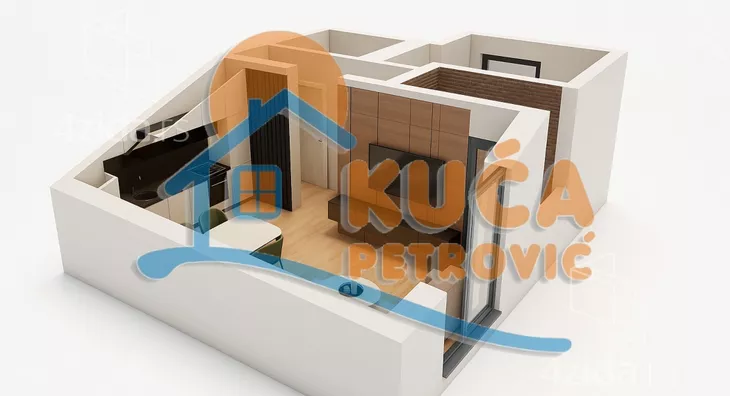 Jednoiposoban stan | 4zida