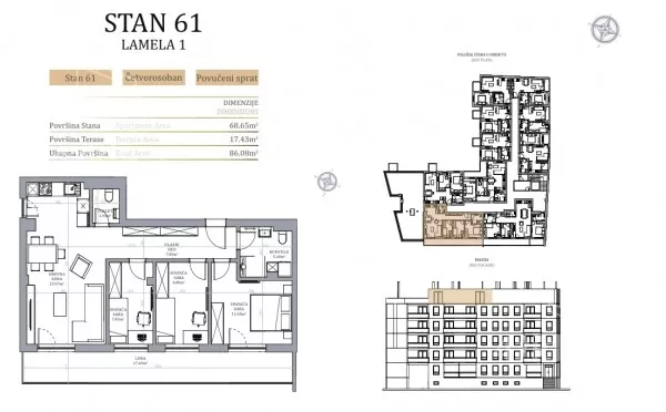 Četvorosoban stan | 4zida