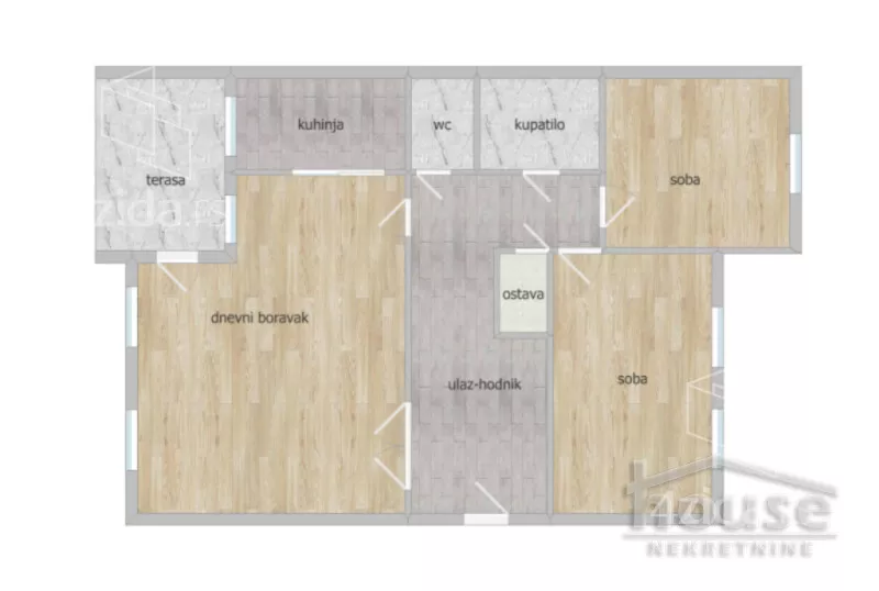 Trosoban stan | 4zida