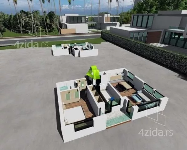 Dvoiposoban stan | 4zida