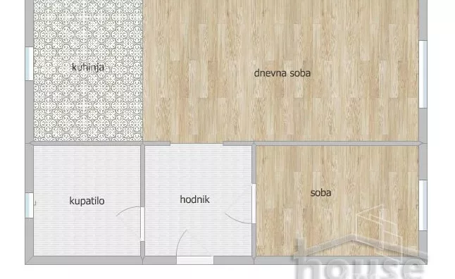 Jednoiposoban stan | 4zida