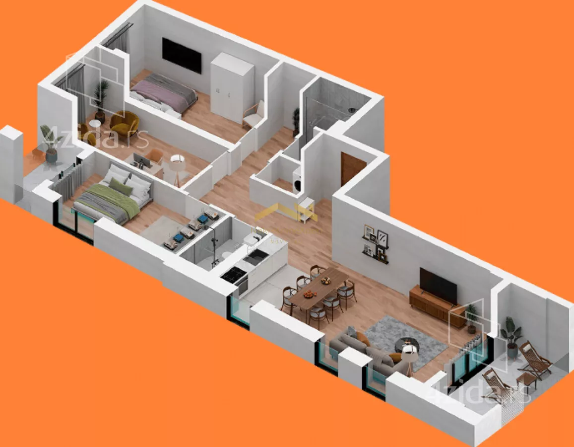 Četvorosoban stan | 4zida