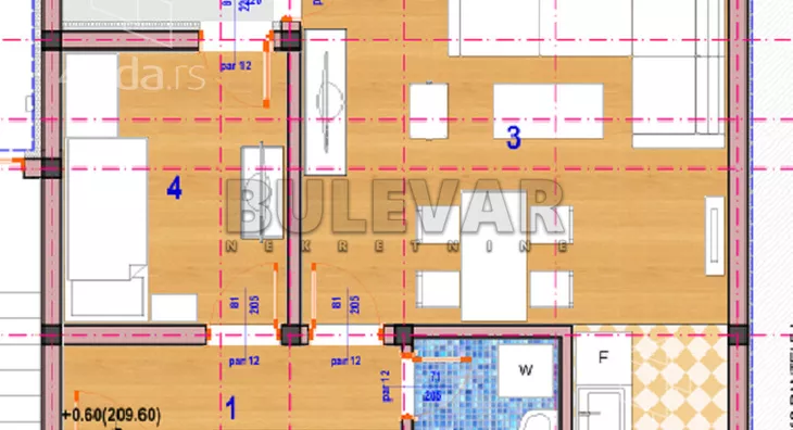 Jednoiposoban stan | 4zida