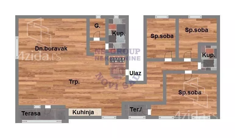 Četvorosoban stan | 4zida