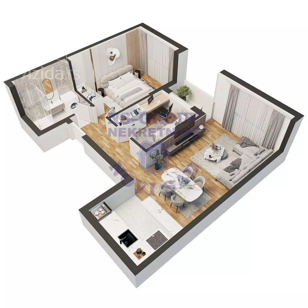 Trosoban stan | 4zida