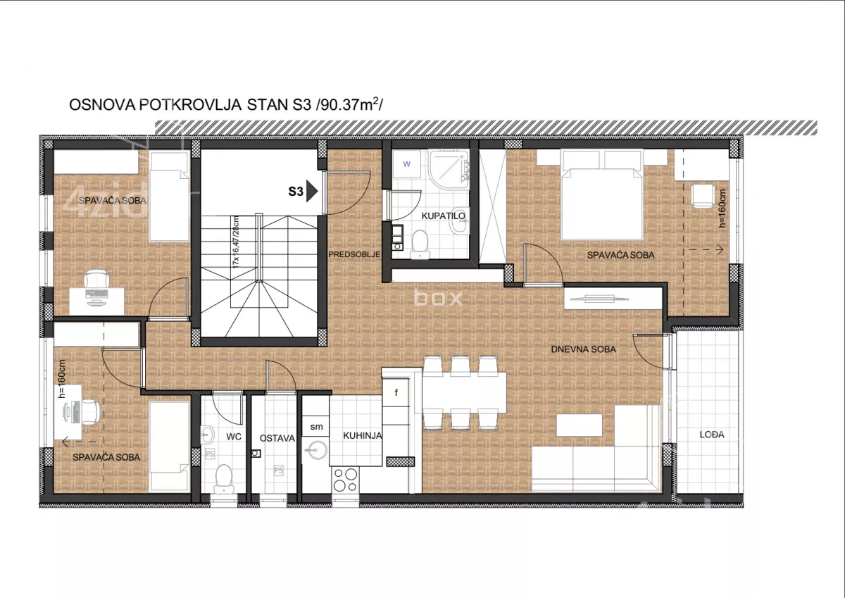 Troiposoban stan | 4zida
