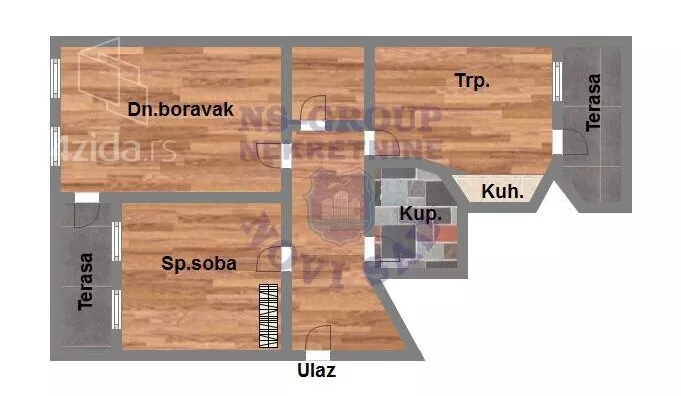 Dvosoban stan | 4zida