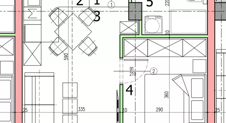 Jednoiposoban stan | 4zida