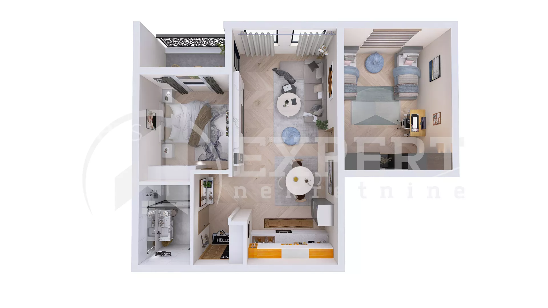 Trosoban stan | 4zida