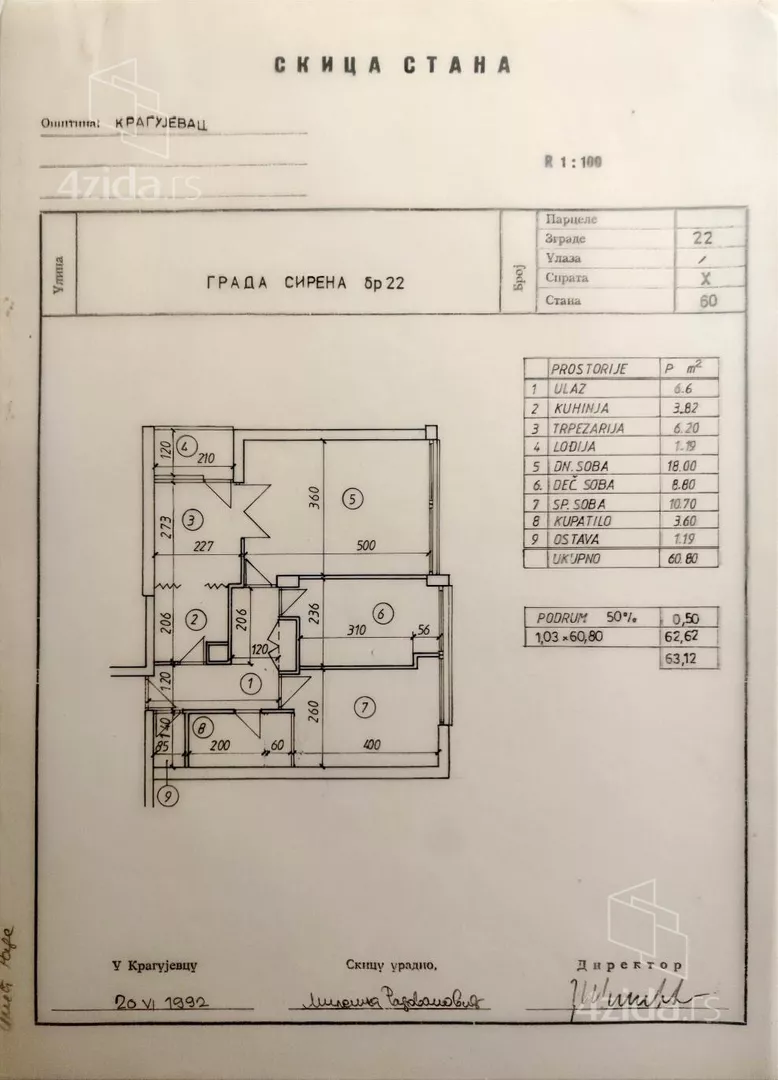 Trosoban stan | 4zida