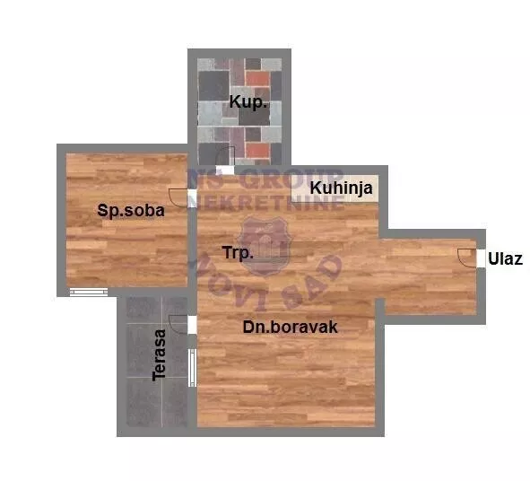 Dvosoban stan | 4zida