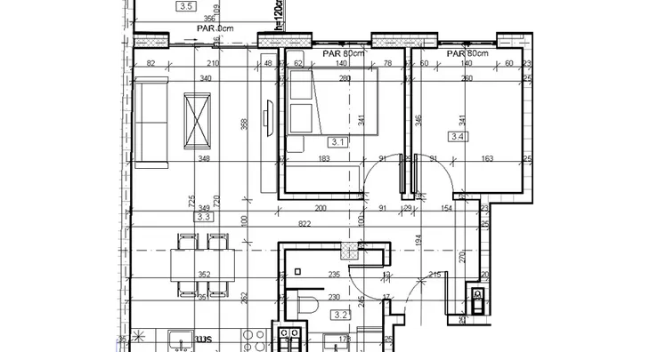 Trosoban stan | 4zida
