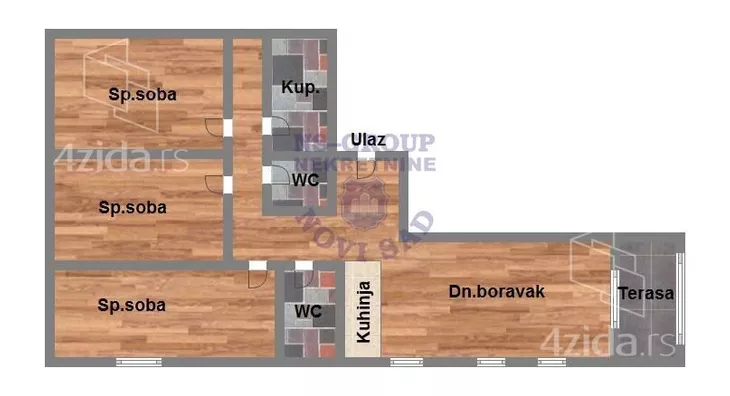 Četvorosoban stan | 4zida