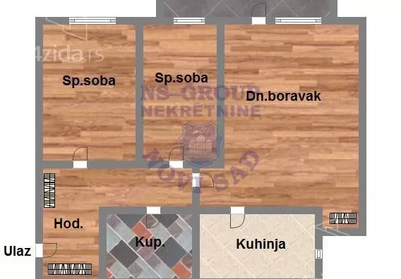 Dvoiposoban stan | 4zida