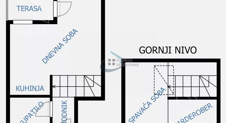 Jednoiposoban stan | 4zida