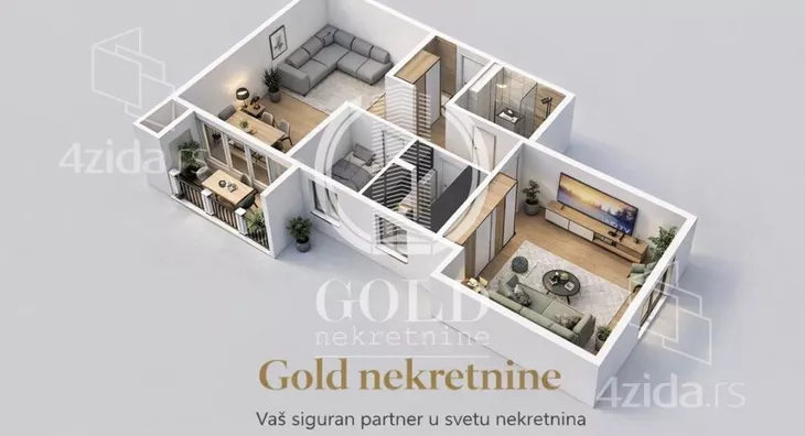 Dvoiposoban stan | 4zida