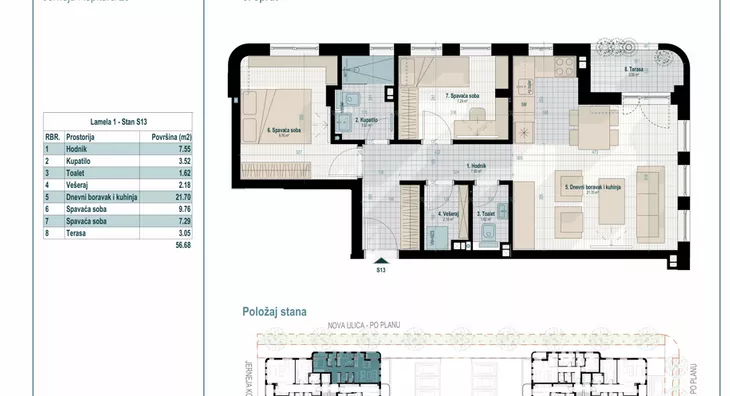 Dvoiposoban stan | 4zida