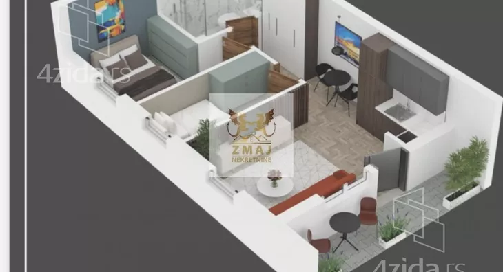Dvoiposoban stan | 4zida