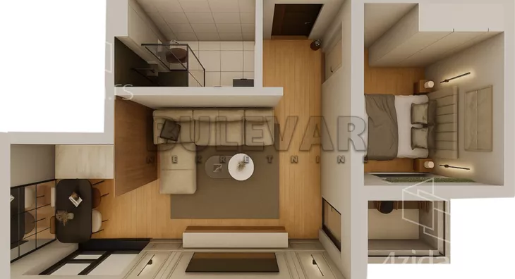 Jednoiposoban stan | 4zida