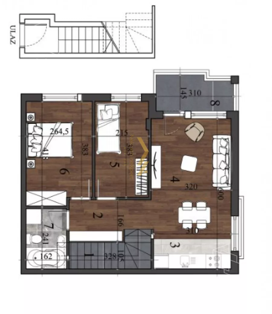 Dvoiposoban stan | 4zida