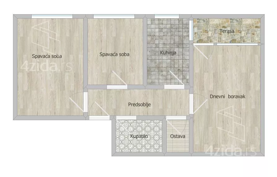 Dvoiposoban stan | 4zida