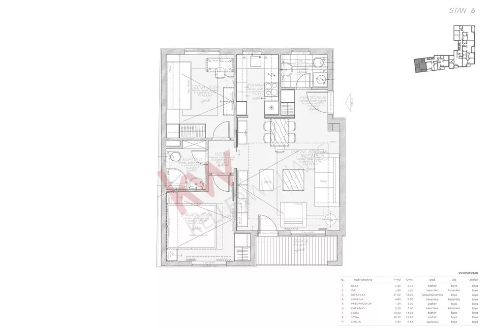 Dvoiposoban stan | 4zida