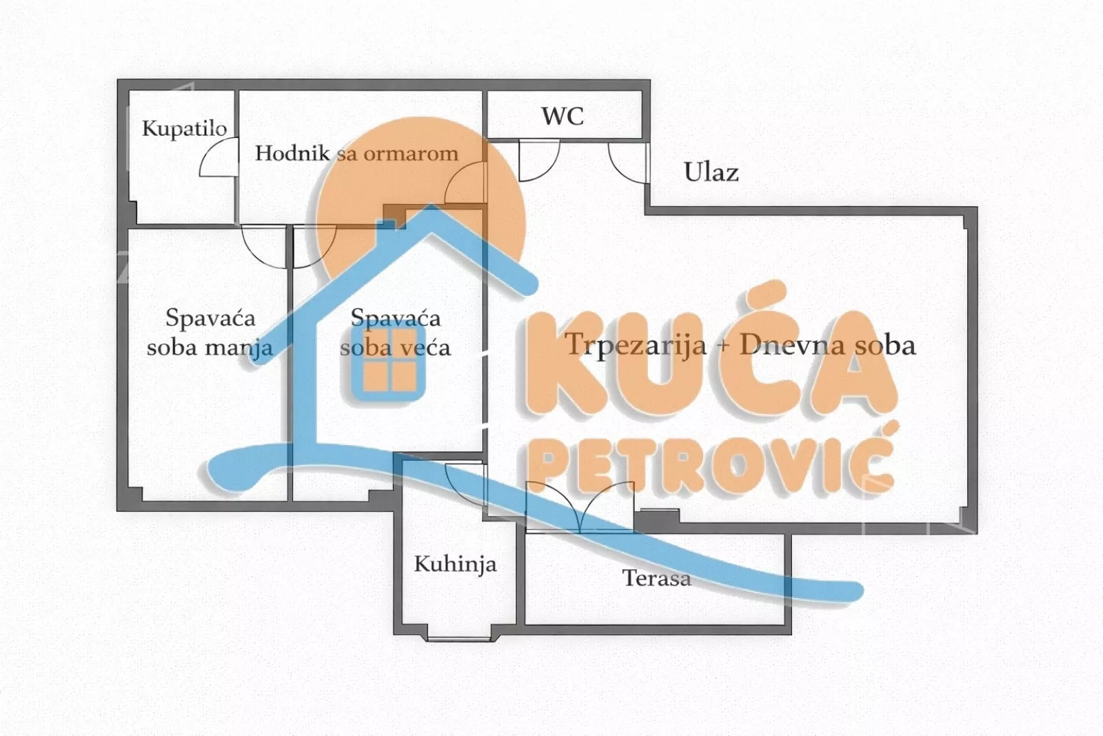 Trosoban stan | 4zida