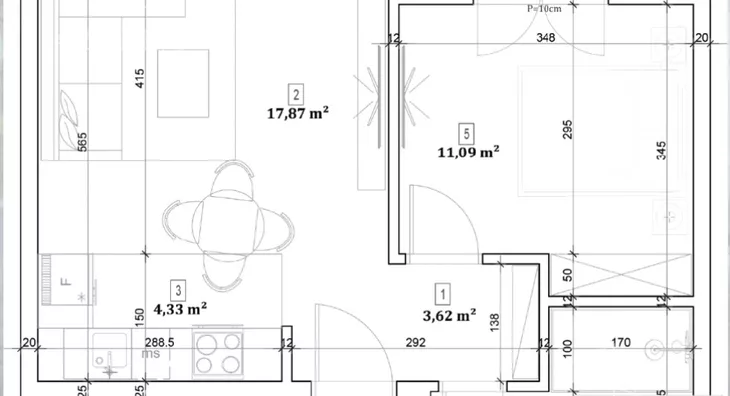 Dvosoban stan | 4zida