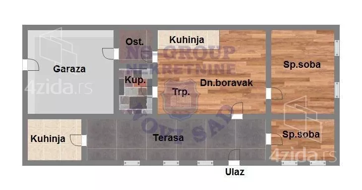 1-etažna kuća | 4zida