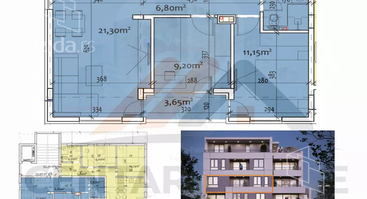 Dvoiposoban stan | 4zida