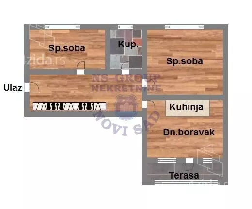 Dvoiposoban stan | 4zida