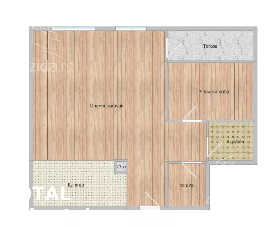 Dvosoban stan | 4zida