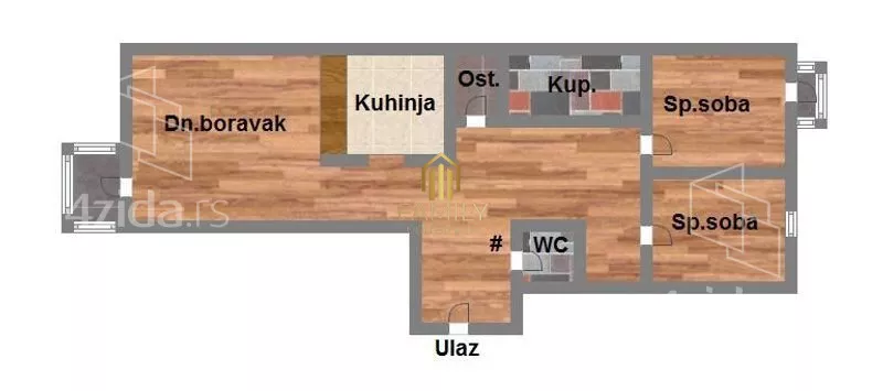 Dvoiposoban stan | 4zida