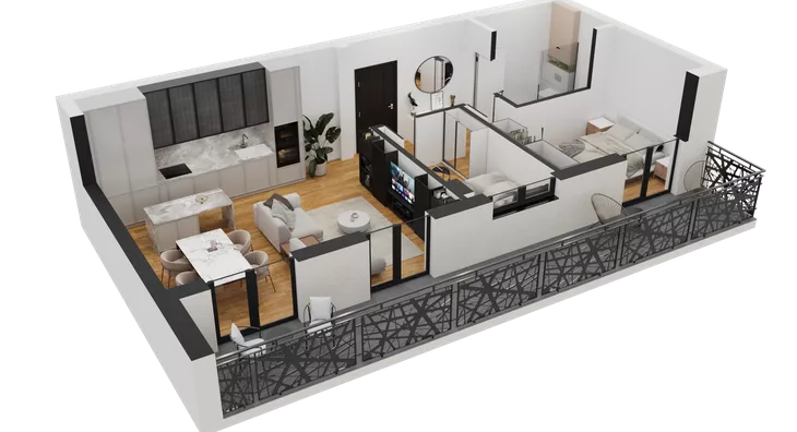 Trosoban stan | 4zida