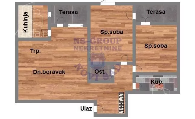 Dvoiposoban stan | 4zida